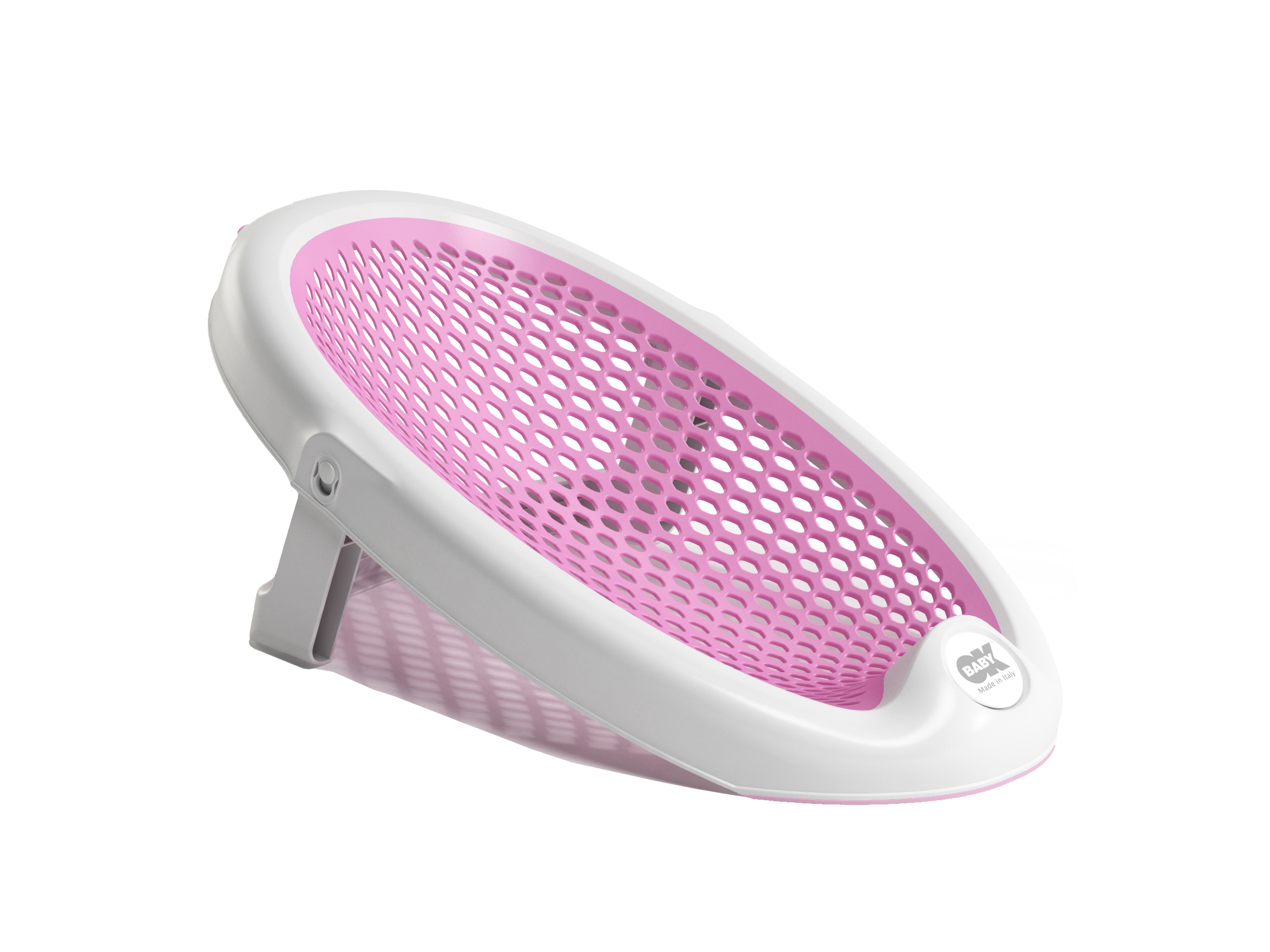 OkBaby Pink Onda Slim Bath Tub : : Baby Products